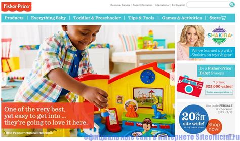 fisher price official website
